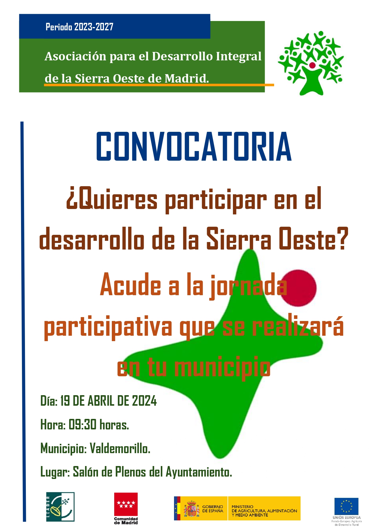 ADI Sierra Oeste. Segunda jornada participativa para el desarrollo de la Sierra Oeste